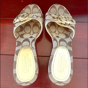 Coach sandals
